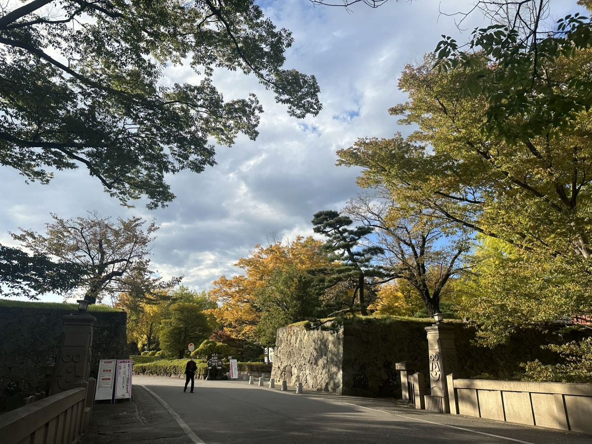 上田城の風景写真