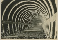 旧和田峠トンネル工事