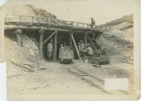 旧和田峠トンネル工事