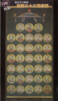 第13号　絵画　西国三十三観音画像