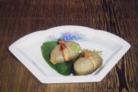 あけびの油焼き