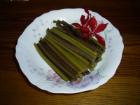 わらびの漬物