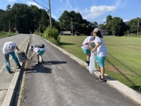 ゴミ拾いをしました！