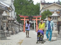 須坂CG百景　「芝宮神社　参道」