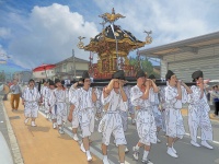 須坂CG百景「須坂祇園祭 天王神輿 巡行」
