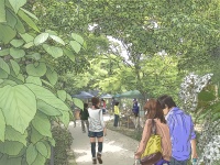 須坂CG百景「須坂アートパーク 森の中のクラフトフェア」