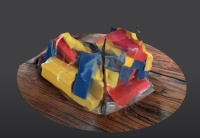 ブロックの３Dモデル