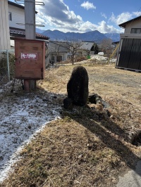 坂の上の道祖神