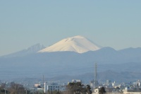 富士山と見まごう浅間山