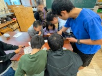 塩尻小児童クラブ3D学習第1回目