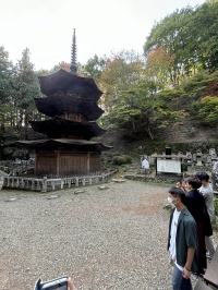 安楽寺の三重塔