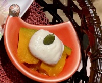 上田産南瓜　胡桃ソースがけ