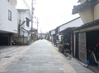 信州上田北国街道柳町