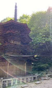 安楽寺八角三重塔