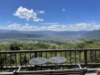 まちを一望できるカフェ