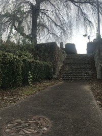 正明寺への階段