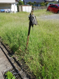 誰かが遊んだ後