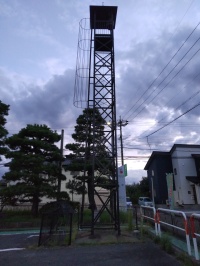 未だに残る火の見櫓