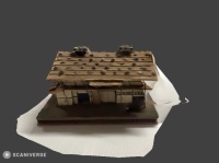 みんなが暮らしていた家の模型3Dモデル